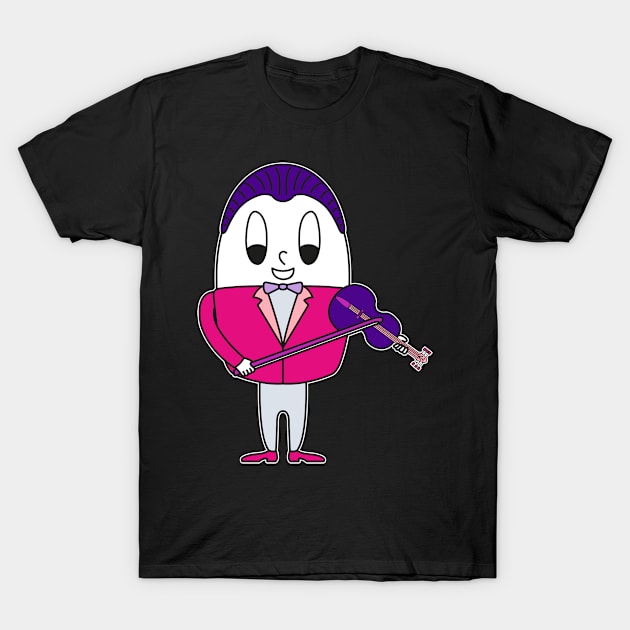 Violinist Egg T-Shirt by M.-P.-Mueller